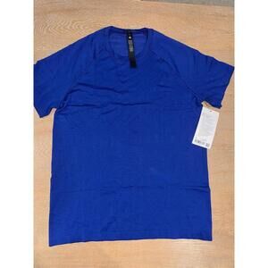 NWT Lululemon Metal Vent Tech Short-Sleeve Shirt SIZE MEDIUM Galactic Cobalt